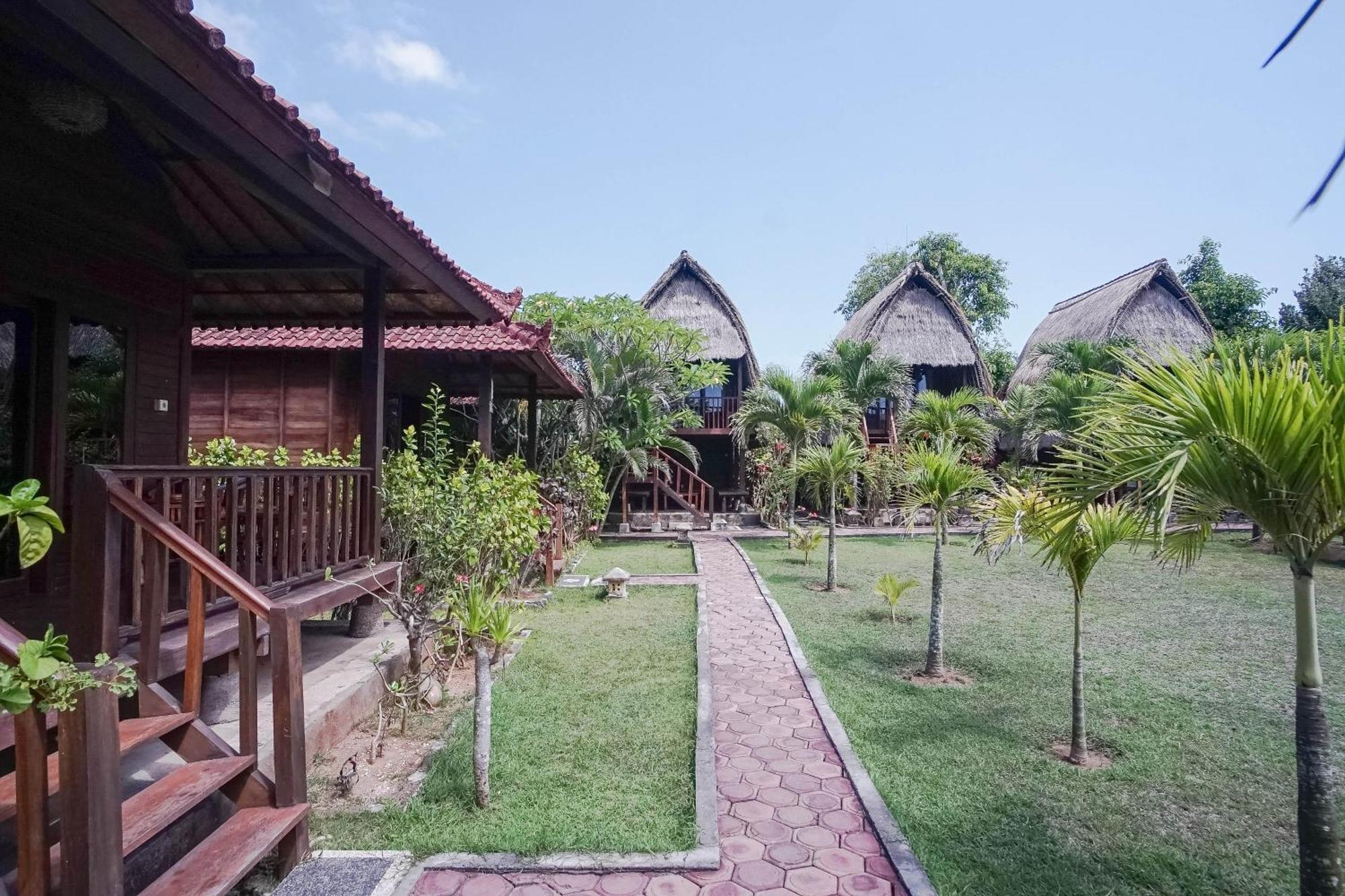 Abian Huts Dream Beach Lembongan Ngoại thất bức ảnh