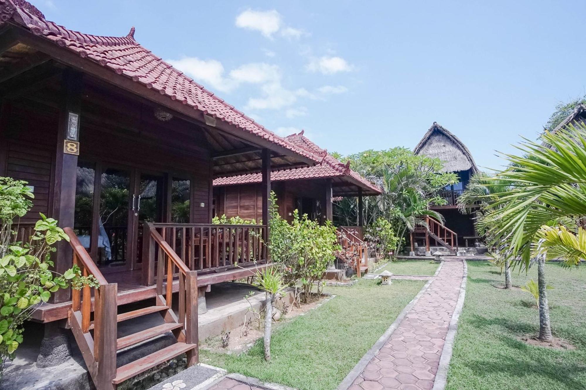 Abian Huts Dream Beach Lembongan Ngoại thất bức ảnh