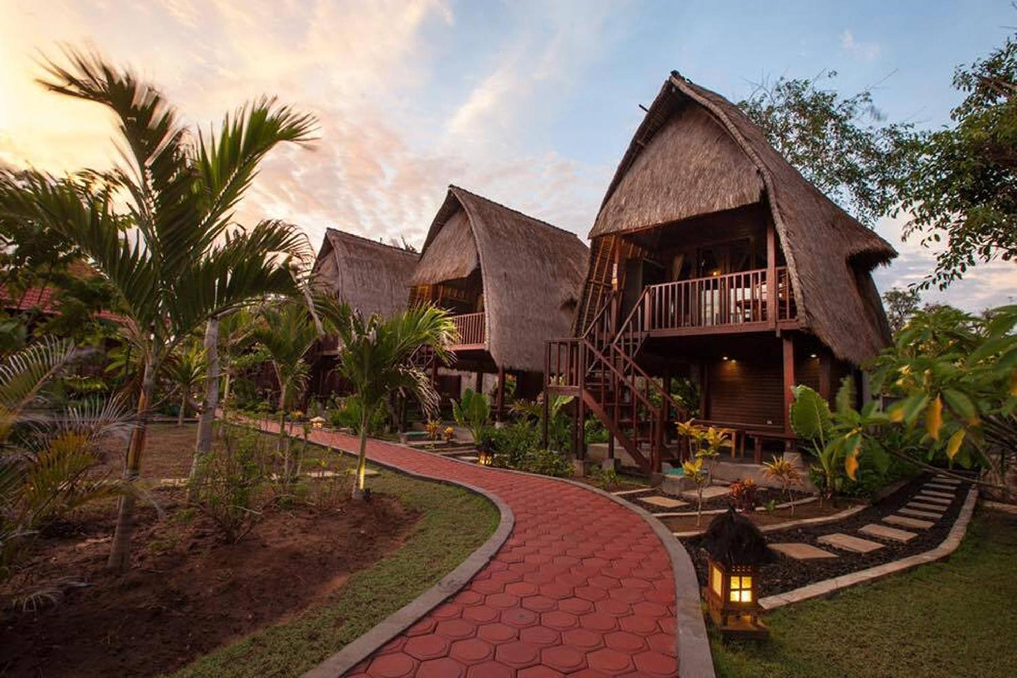 Abian Huts Dream Beach Lembongan Ngoại thất bức ảnh